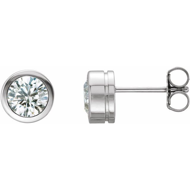 Natural Diamond | Round | 5.2mm :: 1 Ctw
