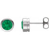 Natural Emerald | Round | 5mm | Lab-Grown Emerald | Round | 5mm | Lab-Grown Emerald | Round | 6mm | Natural Emerald | Round | 6mm