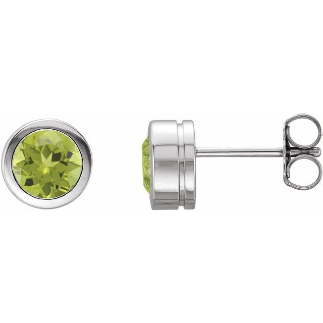 Natural Peridot | Round | 5mm | Natural Peridot | Round | 6mm