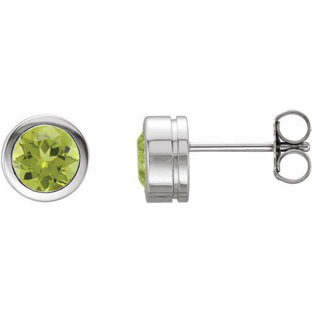Natural Peridot | Round | 5mm | Natural Peridot | Round | 6mm