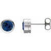Natural Blue Sapphire | Round | 5mm | Lab-Grown Blue Sapphire | Round | 5mm | Lab-Grown Blue Sapphire | Round | 6mm | Natural Blue Sapphire | Round | 6mm