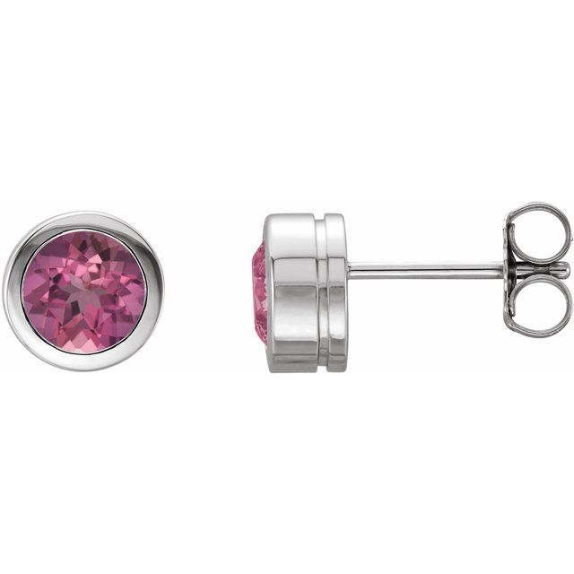 Natural Pink Tourmaline | Round | 5mm | Natural Pink Tourmaline | Round | 6mm