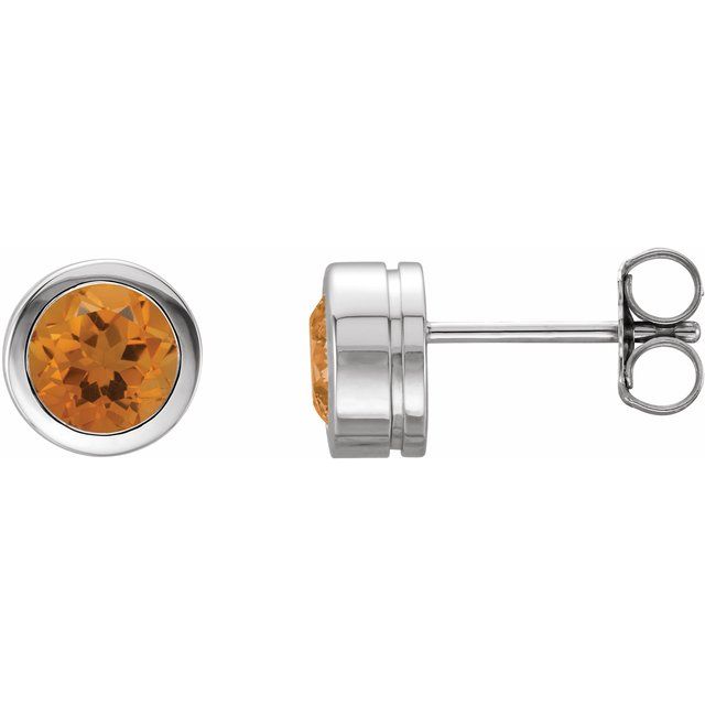Natural Citrine | Round | 5mm | Natural Citrine | Round | 6mm