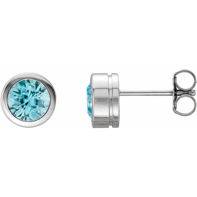 Natural Blue Zircon | Round | 5mm | Natural Blue Zircon | Round | 6mm