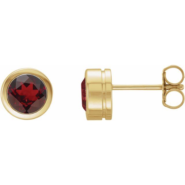 Natural Mozambique Garnet | Round | 5mm | Natural Mozambique Garnet | Round | 6mm