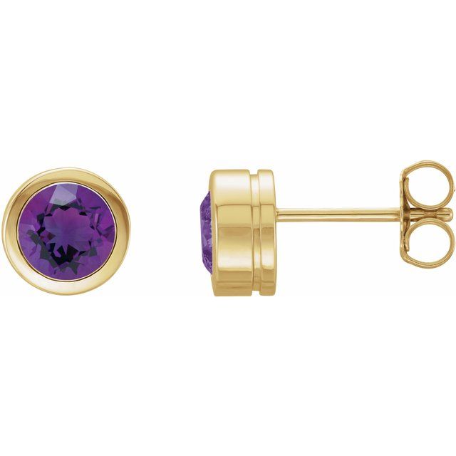Natural Amethyst | Round | 5mm | Natural Amethyst | Round | 6mm