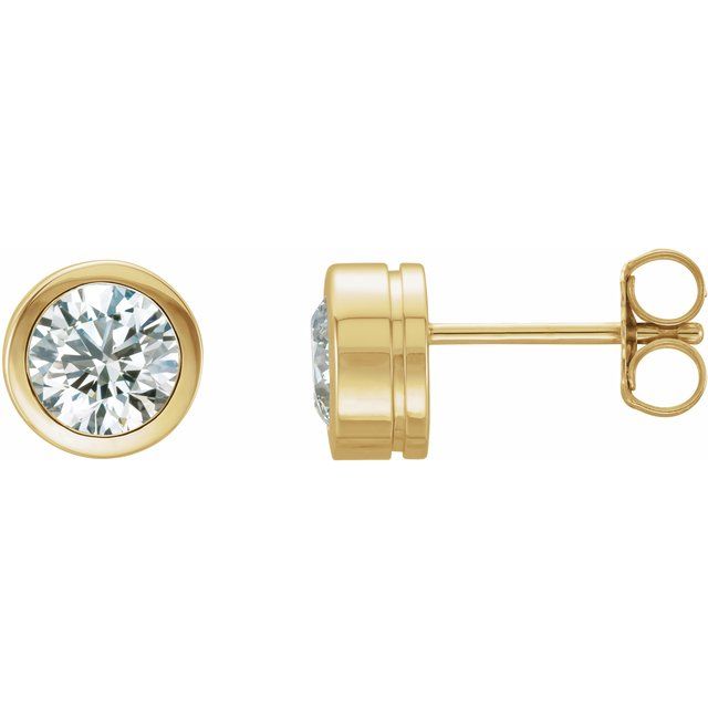 Natural Diamond | Round | 5.2mm :: 1 Ctw