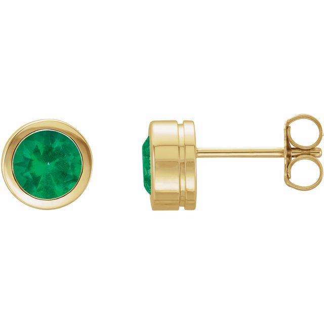 Natural Emerald | Round | 5mm | Lab-Grown Emerald | Round | 5mm | Lab-Grown Emerald | Round | 6mm | Natural Emerald | Round | 6mm