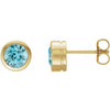 Natural Blue Zircon | Round | 5mm | Natural Blue Zircon | Round | 6mm
