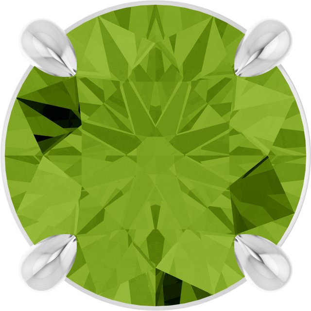 Natural Peridot | Round | 6.5mm