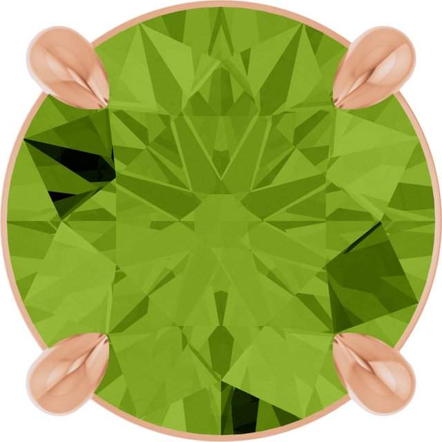 Natural Peridot | Round | 6.5mm