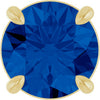 Lab-Grown Blue Sapphire | Round | 6.5mm | Natural Blue Sapphire | Round | 6.5mm