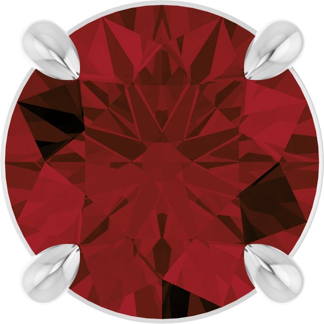 Natural Mozambique Garnet | Round | 6.5mm
