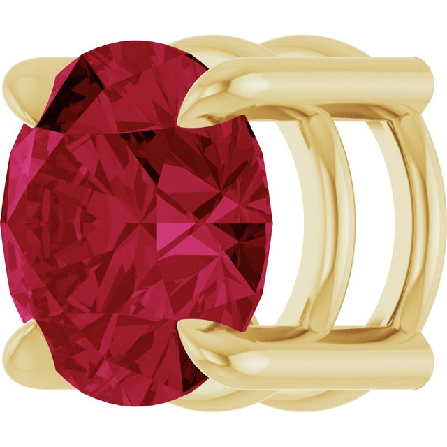 Lab-Grown Ruby | Round | 6.5mm