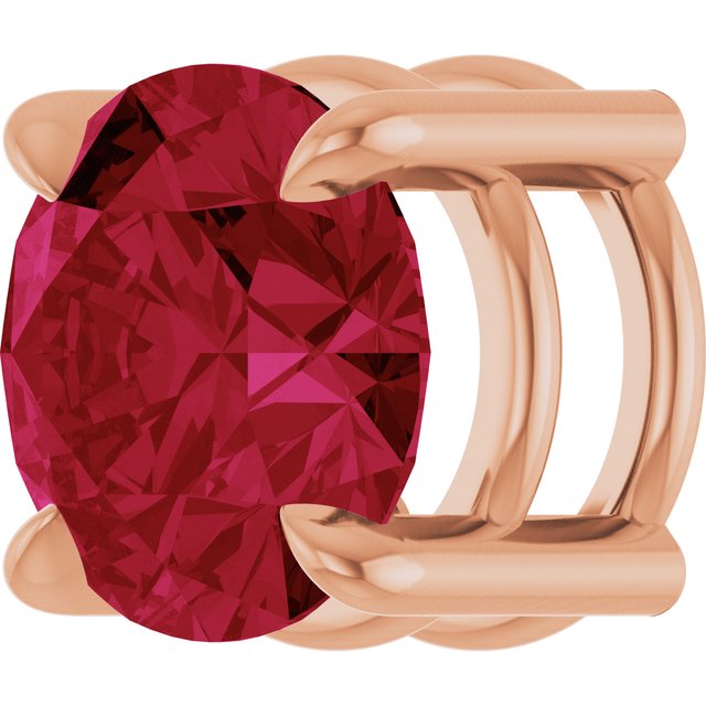 Lab-Grown Ruby | Round | 6.5mm