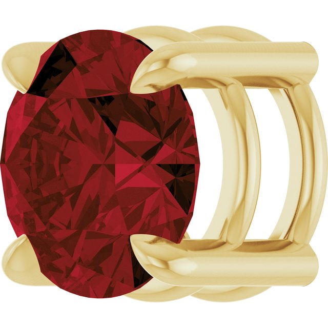 Natural Mozambique Garnet | Round | 6.5mm