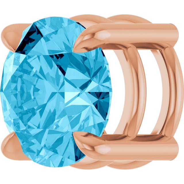 Natural Aquamarine | Round | 6.5mm