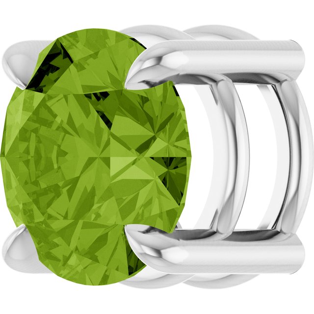 Natural Peridot | Round | 6.5mm