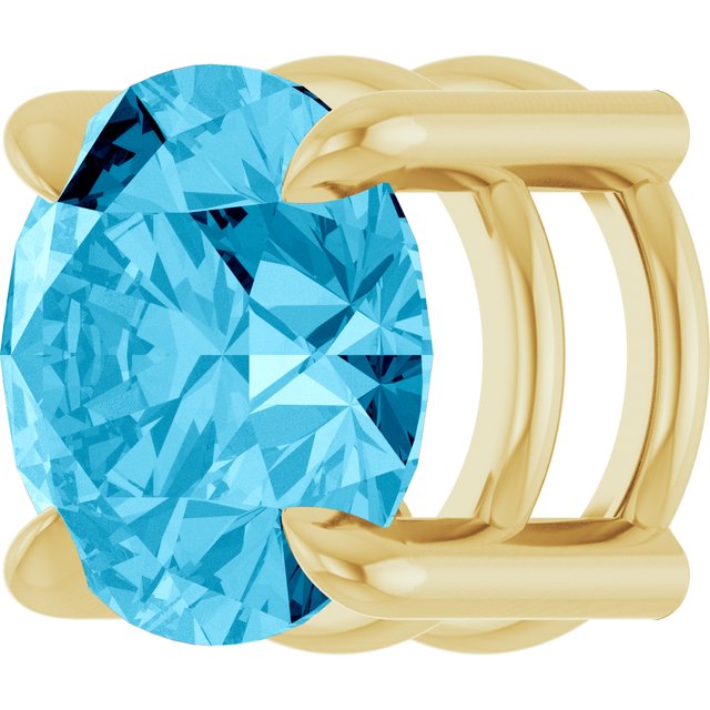 Natural Aquamarine | Round | 6.5mm