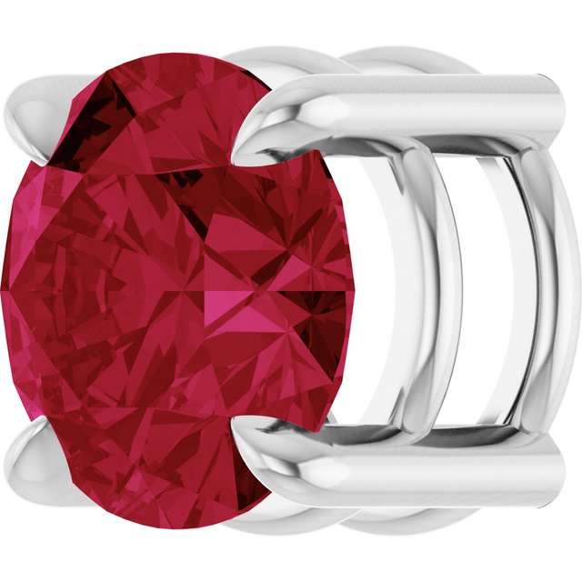 Lab-Grown Ruby | Round | 6.5mm