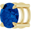 Lab-Grown Blue Sapphire | Round | 6.5mm | Natural Blue Sapphire | Round | 6.5mm