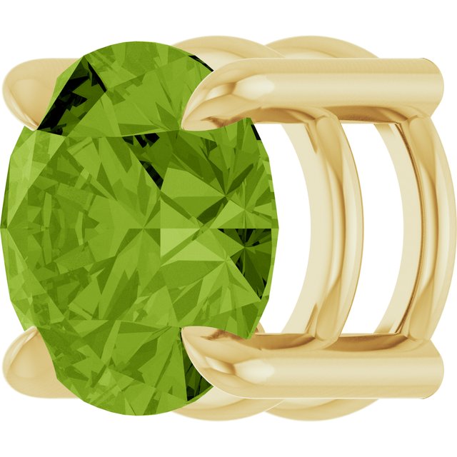 Natural Peridot | Round | 6.5mm