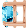 Natural Aquamarine | Round | 6.5mm