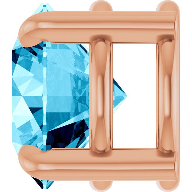Natural Aquamarine | Round | 6.5mm