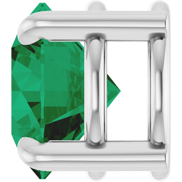 Lab-Grown Emerald | Round | 6.5mm