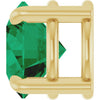 Lab-Grown Emerald | Round | 6.5mm