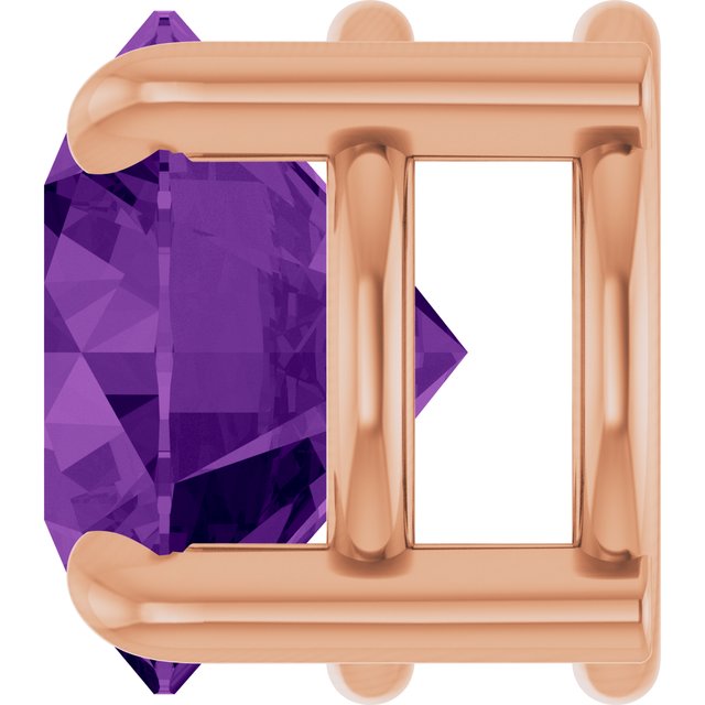 Natural Amethyst | Round | 6.5mm