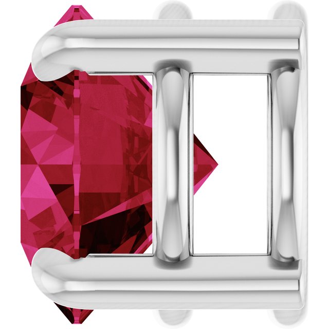 Lab-Grown Ruby | Round | 6.5mm