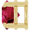 Lab-Grown Ruby | Round | 6.5mm