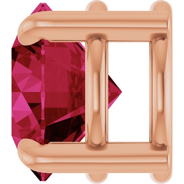 Lab-Grown Ruby | Round | 6.5mm
