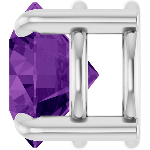 Natural Amethyst | Round | 6.5mm