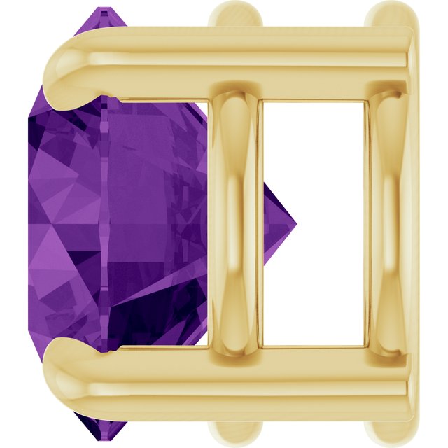 Natural Amethyst | Round | 6.5mm