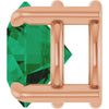 Lab-Grown Emerald | Round | 6.5mm