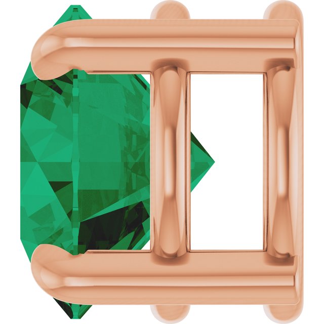 Lab-Grown Emerald | Round | 6.5mm
