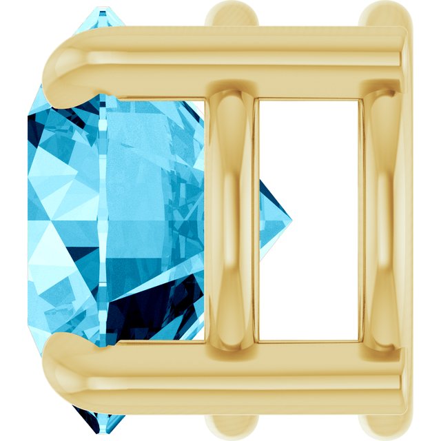 Natural Aquamarine | Round | 6.5mm