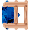 Lab-Grown Blue Sapphire | Round | 7mm