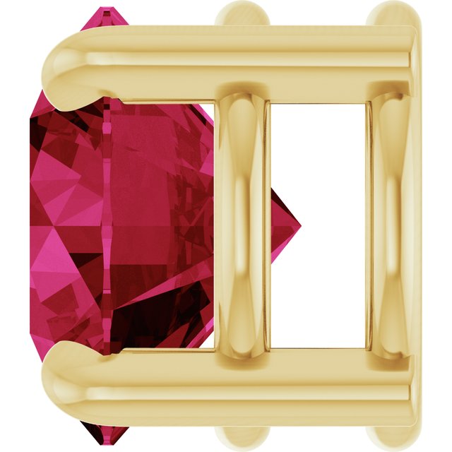 Lab-Grown Ruby | Round | 7mm