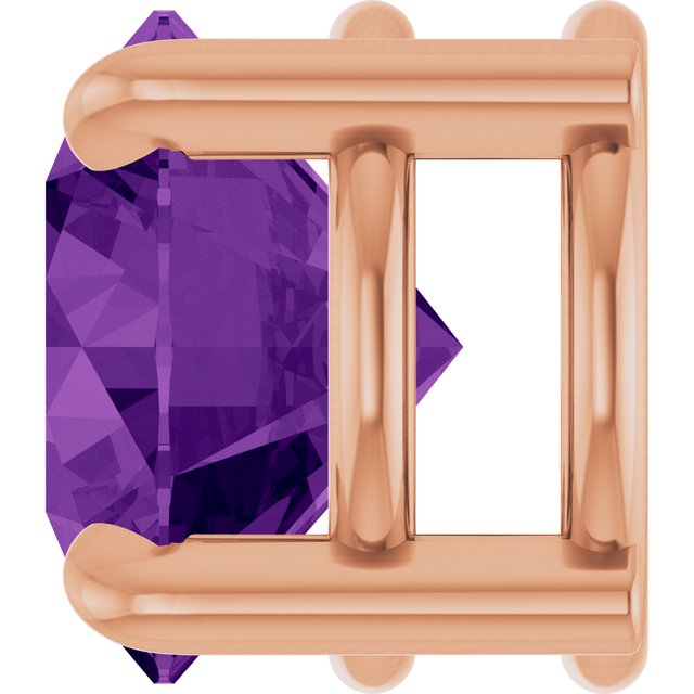 Natural Amethyst | Round | 7mm