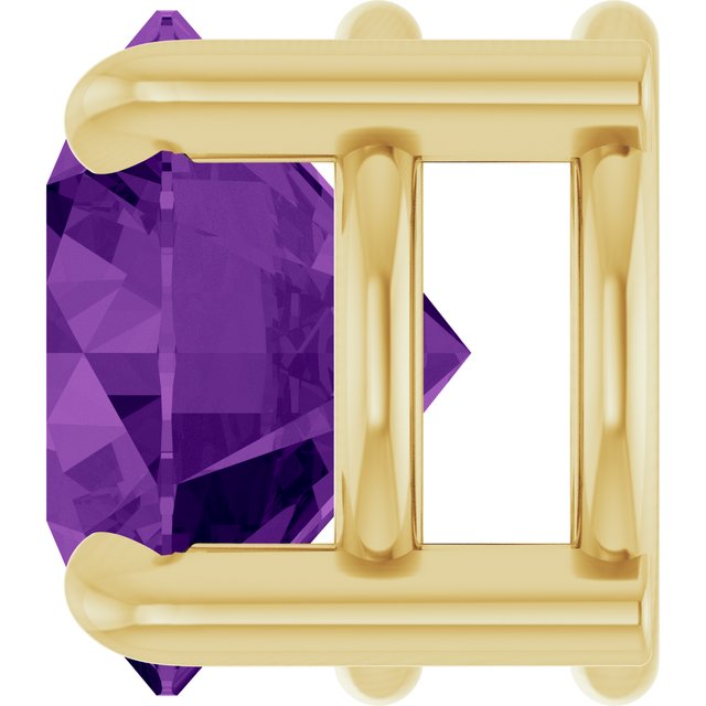Natural Amethyst | Round | 7mm