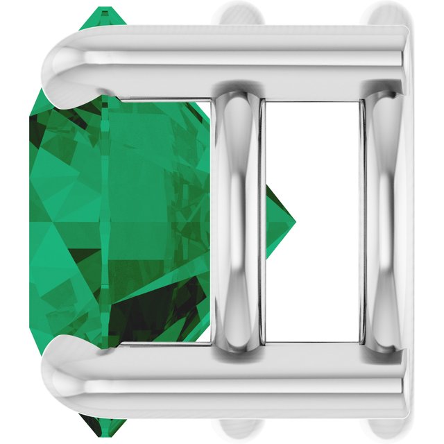 Lab-Grown Emerald | Round | 7mm