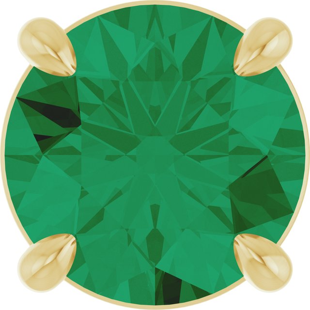 Lab-Grown Emerald | Round | 7mm