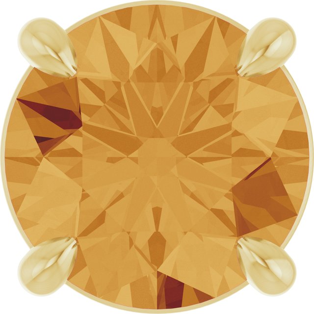 Natural Citrine | Round | 7mm
