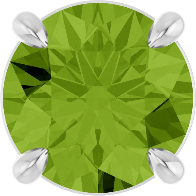 Natural Peridot | Round | 7mm