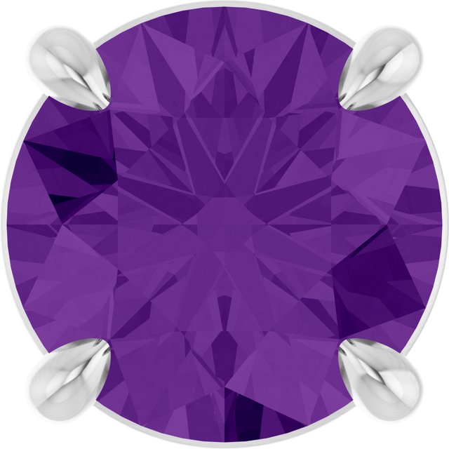 Natural Amethyst | Round | 7mm