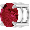 Lab-Grown Ruby | Round | 7mm
