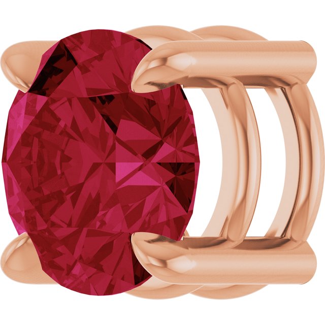 Lab-Grown Ruby | Round | 7mm